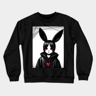 Bunny anime girl Crewneck Sweatshirt